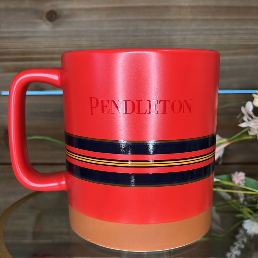 Pendleton 18 oz Coffee Mug Cup Stoneware Shelter Bay National Park Collection